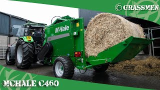 The McHale C460 Silage Feeder amp Straw Blower [upl. by Paxton]