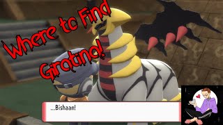 HOW TO SHINY HUNT GIRATINA Where to find Giratina Pokemon BDSP [upl. by Nojel730]