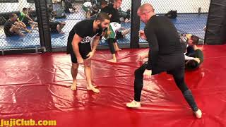 Mixing Wrestling with JiuJitsu  Coach Zahabi Roll Narration [upl. by Eniamurt]