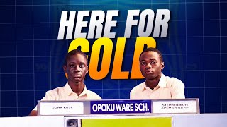 nsmq2024  Opoku Ware School Back for Gold  Stephen Baah amp John Kusi Masterclass [upl. by Anahsit]