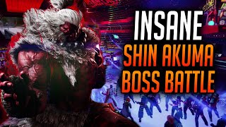 Street Fighter 6 New Giant Attack Mode Fight SiRN Akuma amp Earn Exclusive Rewards [upl. by Llenrub]