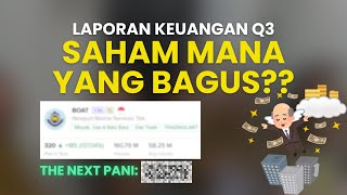 BAHAS LAPORAN KEUANGAN Q3 2024 MANA YANG BAGUS [upl. by Concordia]