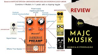 PEDAL PREAMP OVERDRIVE  DemonFX [upl. by Annairt]