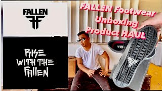 FALLEN FOOTWEAR Unboxing New models and Reissues [upl. by Regina760]