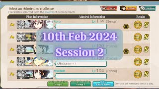 Kantai CollectionPVP  10th Feb 2024 Session 2 featuring NemoSuzumis singing stream [upl. by Pish]