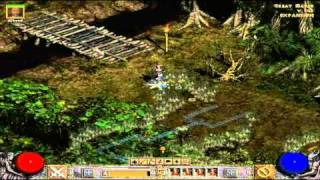 Diablo 2  Act 3 Gameplay  Quest 2 Blade of the Old Religion  Great Marsh [upl. by Marguerita]