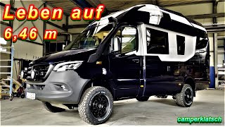 Neues kurzes Wohnmobil 😍 unser Leben auf 646 m im Sprinter 4x4 Allrad🥰die VollzeitCamper unterwegs [upl. by Clari]