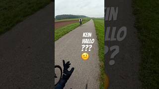 Begrüßung ist das A und O beim Radfahren 🙋‍♂️🚴‍♂️rennrad rennradfahren [upl. by Anatak]