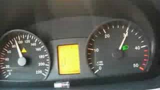 Mercedes Vito 120CDi with 260hp 0140 kmh kick down [upl. by Kcirrej453]