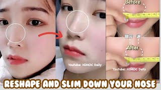 🌷 Top Nose exercises to slimmer amp more beautiful in 3 weeks 🌷 [upl. by Homerus]