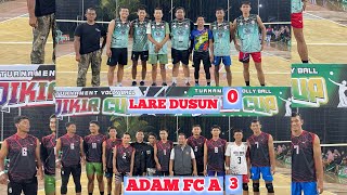 TURNAMEN VOLLY BALL JIKIR CUP 2024putra ADAM FC vs LARE DUSUN [upl. by Shirlee674]