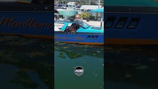 FIRST LOOK New Cigarette 59 Tirranna quotMarlboro Manquot spotted at a marina in Miami cigaretteracing [upl. by Nahraf778]