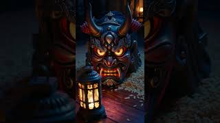 THE ONI MASK  Japanese Demon Masks of the Yōkai  Explained with Anime like Visuals [upl. by Romilly]