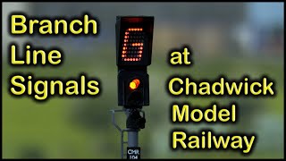 SIGNAL POSITIONS at Chadwick Model Railway  199 [upl. by Taryn]