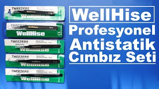 WellHise Profesyonel Antistatik Cımbız Seti İnceleme [upl. by Margaux200]