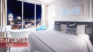 LE CAPITOLE HOTEL Quebec City  Luxury hotel  Best interior design  DONT MISS IT [upl. by Doe]