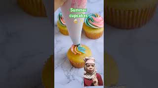 Pancake warna cupcake rainbowcake shortvideo shorts reaction viralvideo [upl. by Ttocserp]