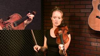 Reel Groove Scottish Fiddle Technique Tutorial by Hanneke Cassel [upl. by Eliam]