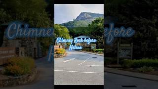 Chimney Rock before Helene hurricane nature beautiful appalachia [upl. by Chem944]