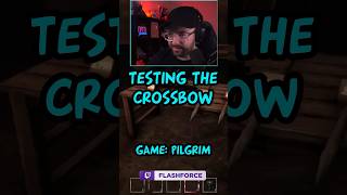 TESTING THE CROSSBOW 🏹  PILGRIM shorts [upl. by Kotta]