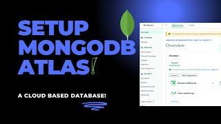 Setup MongoDB Atlas  MongoDB for beginners  mongodb nodejs database [upl. by Einobe]