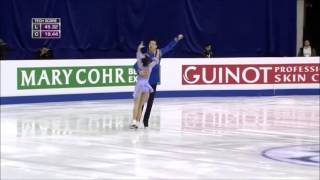 Four Continents Championships 2016 Ice Dance  FD Shiyue Wang  Xinyu Liu [upl. by Cita548]