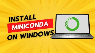 Install Miniconda on Windows  How To Install Anaconda [upl. by Sirapal]