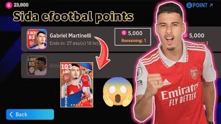 SIDEE LA USO QADAANAAYO MARTINELLI😱  HOW TO BUY G MARTINELLI EFOOTBALL POINTS EXCHANGE ISSUE [upl. by Ayana]