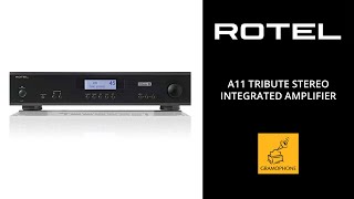 Rotel A11 Tribute Stereo Integrated Amplifier  Amazing Analog Amp For UNDER 1000 [upl. by Roxine]