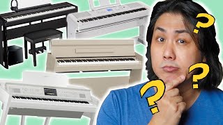 Best Yamaha Digital Pianos for Homes  Arius Clavinova DGX or PSeries [upl. by Trish]