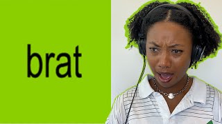 Charli xcx is REAL and RAVENOUS in Brat Reaction [upl. by Wilma]