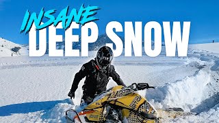 Southern Idaho Shredding INSANE Deep Snow [upl. by Notxed]