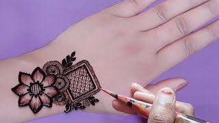 Back Hand Mehndi Design  Eid Mehndi designs  bridal mehndi  mehandi  mehndi ke design  mehendi [upl. by Mallorie]