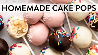 Homemade Cake Pops  Sallys Baking Recipes [upl. by Ludly565]