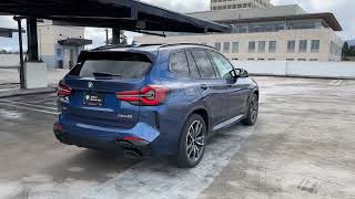 Tour the 2024 X3 M40i in Phytonic Blue  4K [upl. by Zippel262]