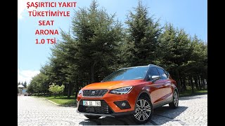 Seat Arona Xcellence 10 Tsı Dsg Şehiriçi yakıt tüketimi 4K shorts [upl. by Yngiram]