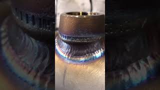 Tig Welding Skill  Weldolet Tack and Weld [upl. by Mercy]