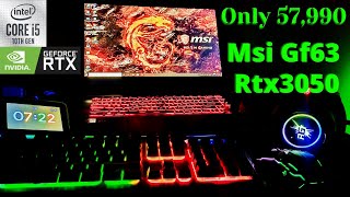 MSI GF63 Thin i5 10500H RTX 3050 REVIEW AFTER 3 MONTHS [upl. by Amsirak]