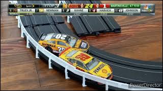 2015 Martinsville Kenseth Payback  Nascar stop motion reenactment [upl. by Nybor]