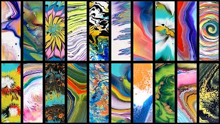 33 x Different Acrylic Pouring  Best of 2023  Compilation [upl. by Naitsirk]