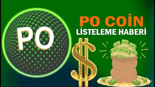 PO COİN İŞTE SONUNDA LİSTELEME HABERİ 💲🚀💲pocoin altcoin BTC [upl. by Avilys256]