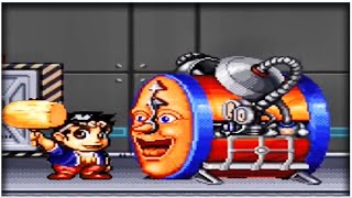 Ganbare  Daiku no Gen san  All Bosses Snes [upl. by Lizabeth]