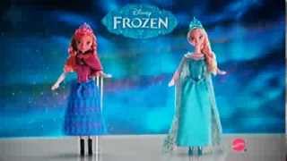 Disneys Frozen 2013 MATTEL Singing Dolls Commercial [upl. by Romy]