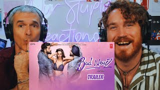 Bad Newz  Official Trailer  Vicky Kaushal  Triptii Dimri  REACTION [upl. by Gilges354]