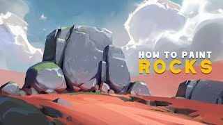 How to Paint Rocks Tutorial [upl. by Tomlinson]