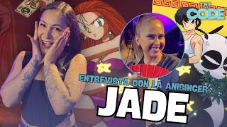 ENTREVISTA CON JADE 🤩 ¡La VOZ tras el OPENING LATINO de RANMA 12 y MIKAMI 🎉 [upl. by Nisior]