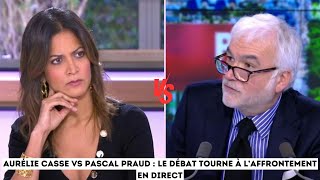 Aurélie Casse vs Pascal Praud  le débat tourne à l’affrontement en direct [upl. by Hillhouse]