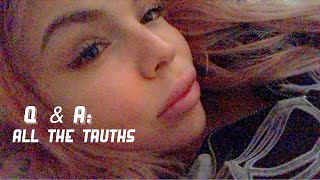 ASMR Most Honest QampA  Do I have other work donewant more Regret my lip fillers Whats my diet [upl. by Denise]