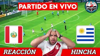 ESTE ES MI PERU CARAXO 🔴PERU 10 URUGUAY 🔴EN VIVO ELIMINATORIAS SUDAMERICANA 2024🔴Reaccion Peruano [upl. by Nichola]