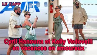 Cyril Hanouna et Kelly Vedovelli en vacances ensemble [upl. by Sang]